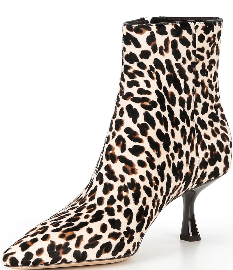 kate spade new york Adele Downtown Leopard Print Haircalf Booties