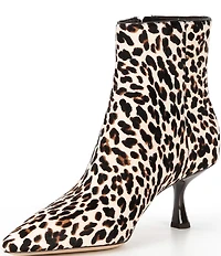 kate spade new york Adele Downtown Leopard Print Haircalf Booties