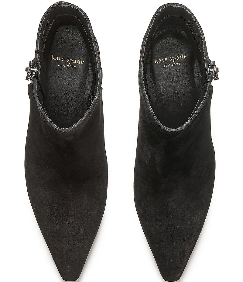 kate spade new york Adele Suede Dress Booties