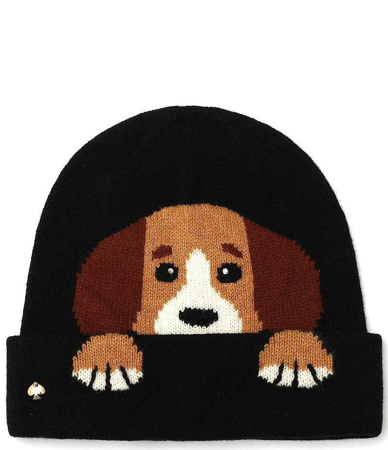 kate spade new york All Bark Knit Beanie