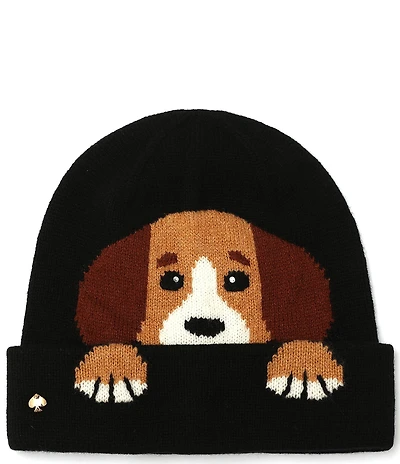 kate spade new york All Bark Knit Beanie