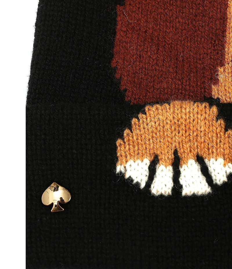 kate spade new york All Bark Knit Beanie
