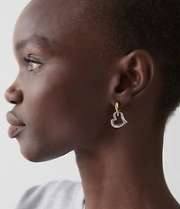 kate spade new york Amour Heart Drop Earrings