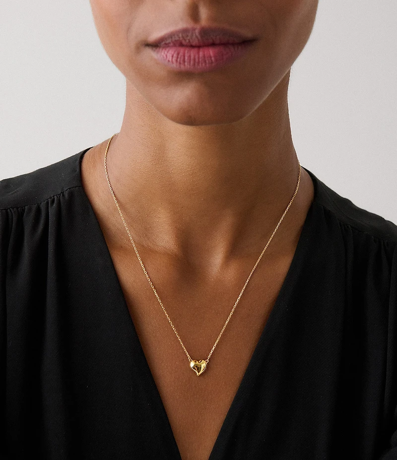 kate spade new york Amour Short Heart Pendant Necklace