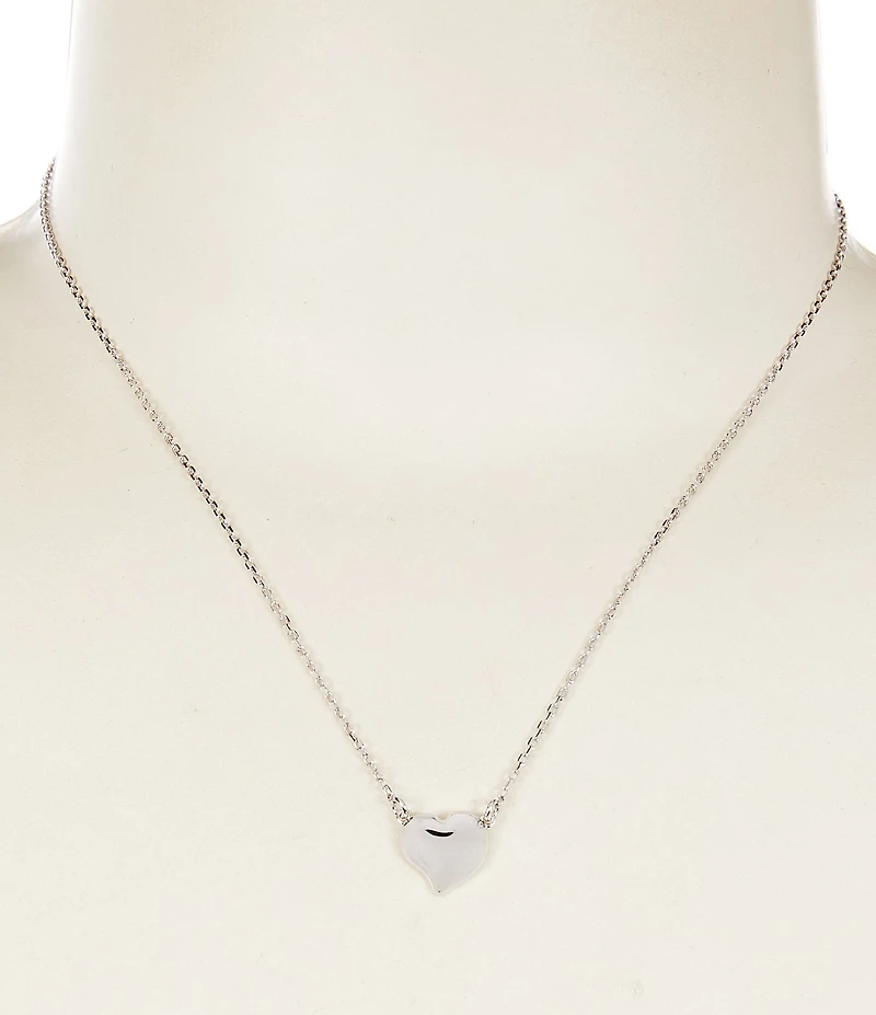 kate spade new york Amour Short Heart Pendant Necklace