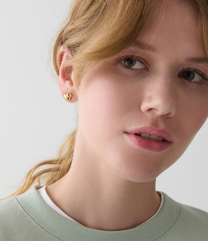 kate spade new york Amour Heart Stud Earrings