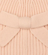 kate spade new york Asymmetric Bow Knit Beanie