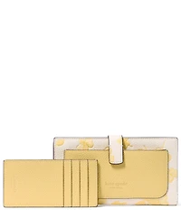 kate spade new york Ava Spring Pansies Bifold Wallet