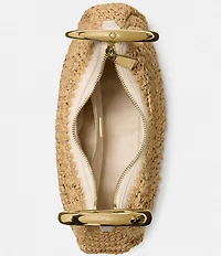 kate spade new york Bangle Handle Straw Convertible Shoulder Bag