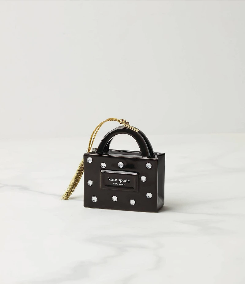 kate spade new york Be Jolly Sam Bag Ornament