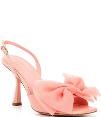 kate spade new york Beau Mesh Bow Slingback Dress Sandals