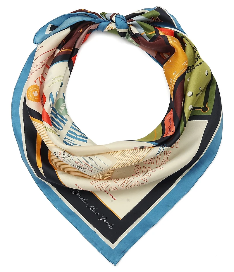 kate spade new york Bestsellers Silk Square Scarf