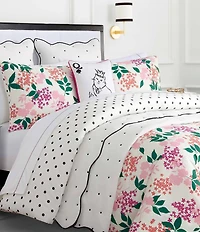 kate spade new york Bold Blooms Reversible Comforter Mini Set
