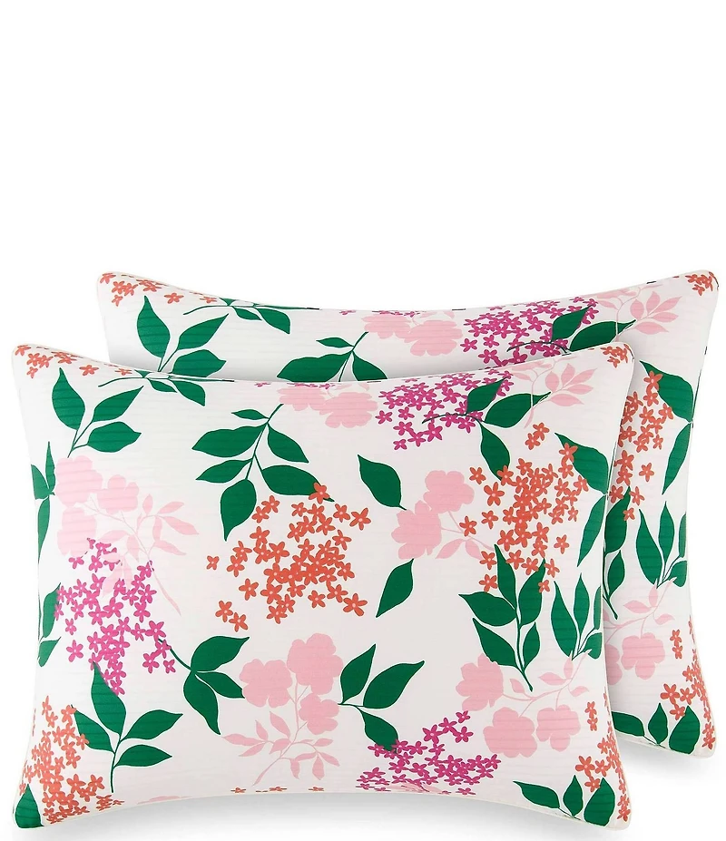 kate spade new york Bold Blooms Reversible Comforter Mini Set
