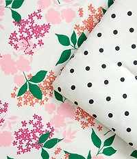 kate spade new york Bold Blooms Reversible Comforter Mini Set