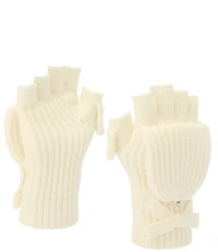 kate spade new york Bow Pop Knit Flip Top Mittens