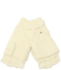 kate spade new york Bow Pop Knit Flip Top Mittens