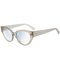 kate spade new york Caia 53mm Geometric Reader Blue Light Glasses