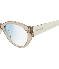 kate spade new york Caia 53mm Geometric Reader Blue Light Glasses