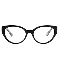 kate spade new york Caia 53mm Geometric Reader Blue Light Glasses