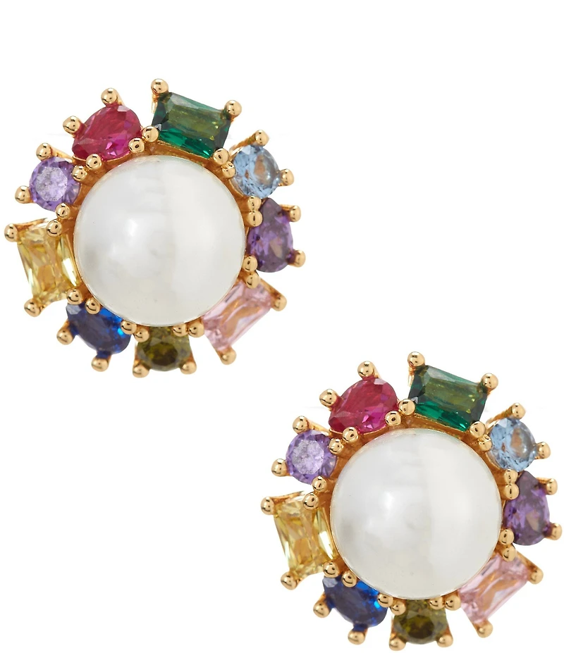 kate spade new york Candy Shop Pearl Halo Multi Stud Earrings