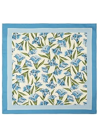 kate spade new york Carnations Silk Bandana Scarf