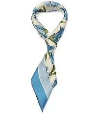 kate spade new york Carnations Silk Bandana Scarf