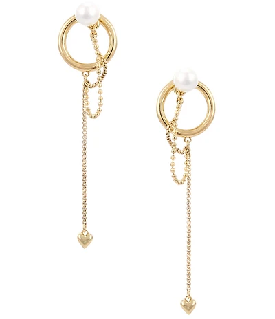 kate spade new york Chain Reaction Stud Front Back Earrings