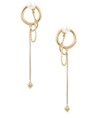 kate spade new york Chain Reaction Stud Front Back Earrings