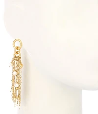 kate spade new york Chain Reaction Tassel Linear Earrings