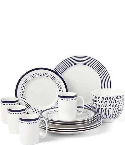 kate spade new york Charlotte Street East 16-Piece Dinnerware Set
