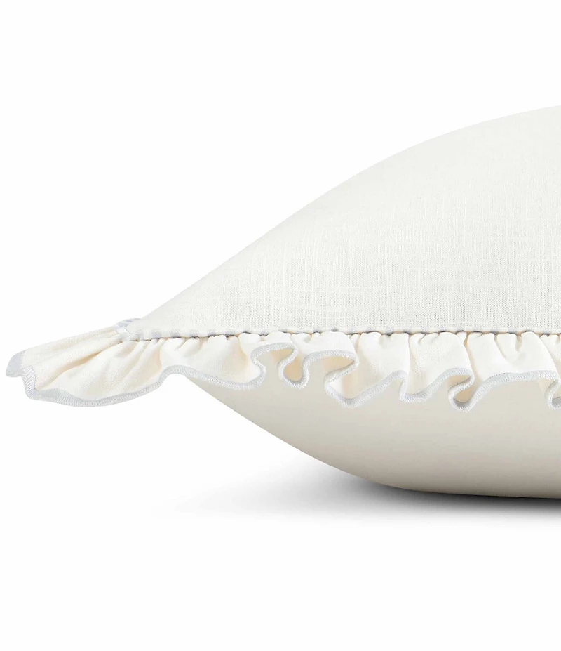 kate spade new york Cotton Ruffle Euro Sham Pillow Cover