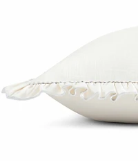 kate spade new york Cotton Ruffle Euro Sham Pillow Cover