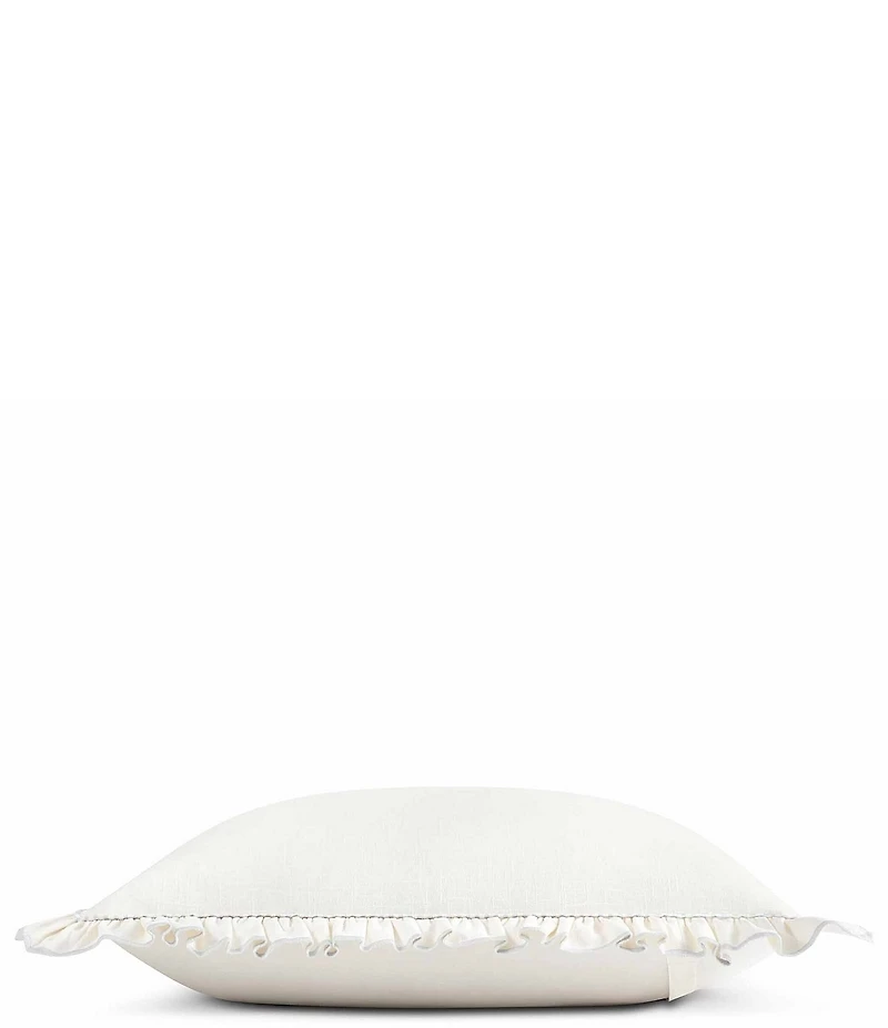 kate spade new york Cotton Ruffle Euro Sham Pillow Cover