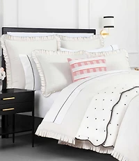 kate spade new york Cotton Ruffle Euro Sham Pillow Cover