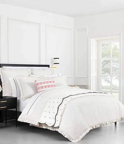 kate spade new york Cotton Ruffle Mini Comforter Set