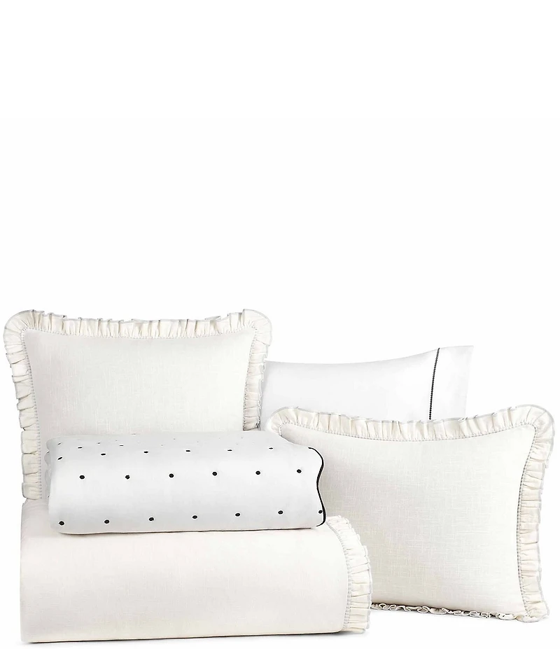 kate spade new york Cotton Ruffle Mini Comforter Set
