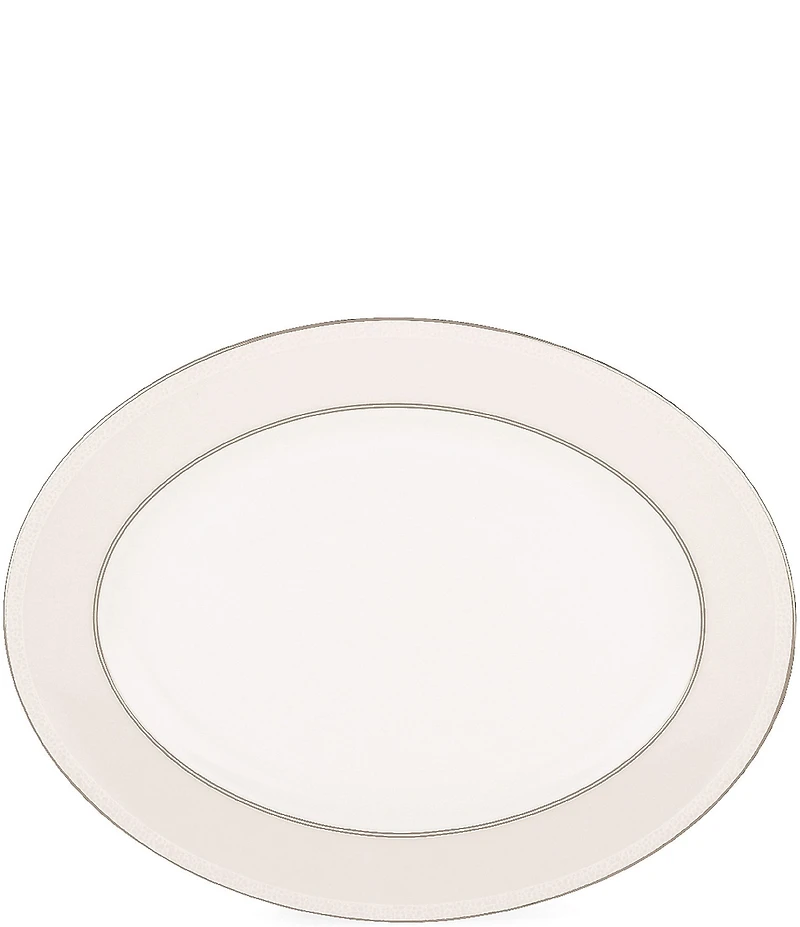 kate spade new york Cypress Point Striped Oval Platter