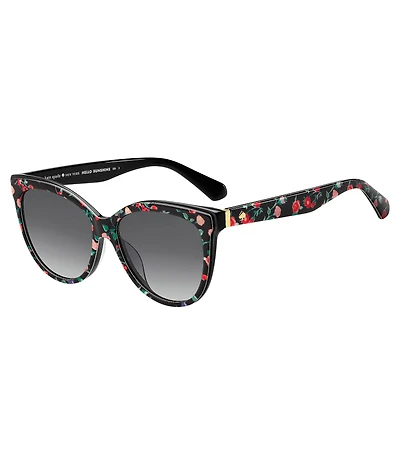 kate spade new york Women's Daesha Polarized Squared Cat Eye Sunglasses