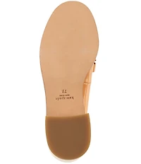 kate spade new york Deco Bow Patent Leather Block Loafers