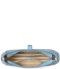 kate spade new york Deco Denim Suede Shoulder Bag