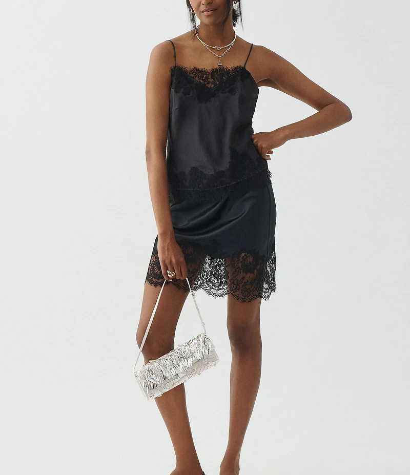 kate spade new york Deco Embellished Fringe Soft Mini Shoulder Bag