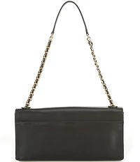 kate spade new york Deco Fine Grain Leather Soft Shoulder Bag