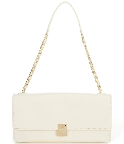 kate spade new york Deco Fine Grain Leather Soft Shoulder Bag