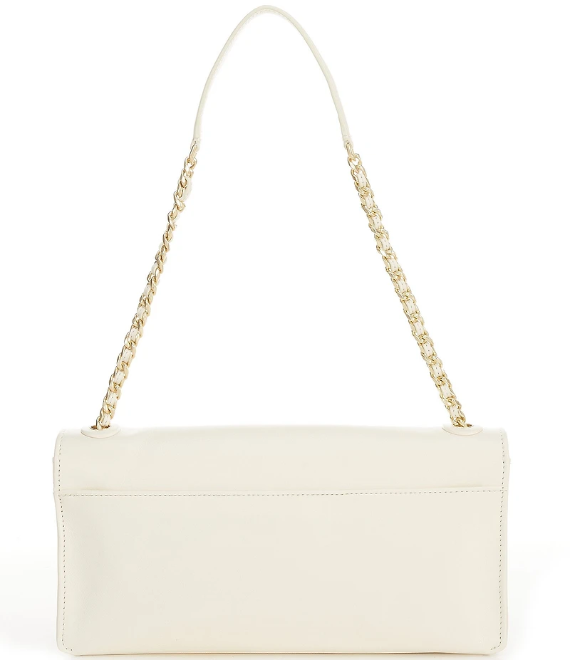 kate spade new york Deco Fine Grain Leather Soft Shoulder Bag