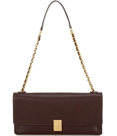 kate spade new york Deco Fine Grain Leather Soft Shoulder Bag