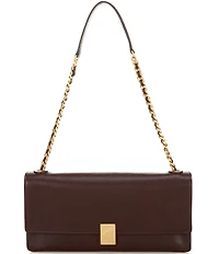 kate spade new york Deco Fine Grain Leather Soft Shoulder Bag