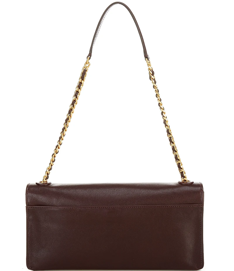 kate spade new york Deco Fine Grain Leather Soft Shoulder Bag