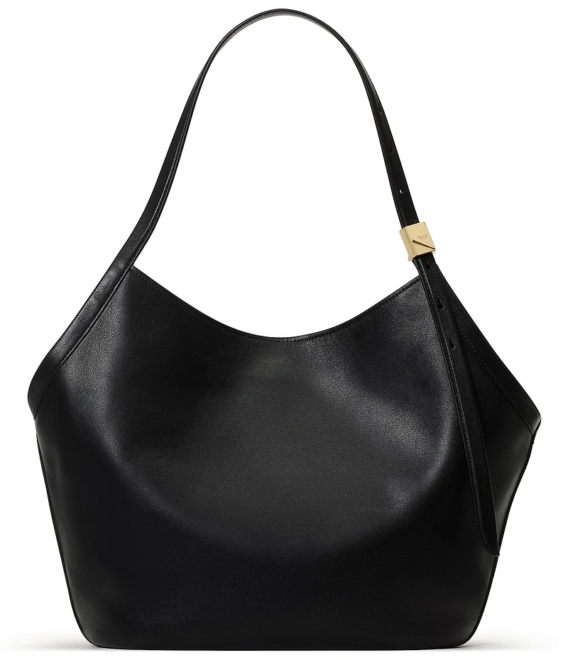 kate spade new york Deco Fine Grain Leather Tulip Tote Bag