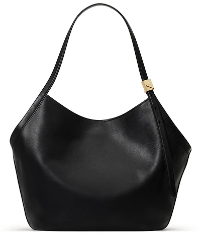 kate spade new york Deco Fine Grain Leather Tulip Tote Bag